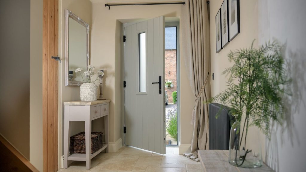 Solidor composite front door